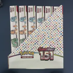 Pokemon TCG Scarlet & Violet - 151 Poster Collection Box Lot of 6 W/ Display 820650853166 - Image 3