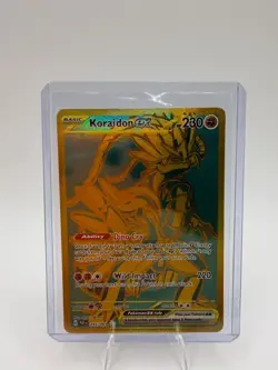 Koraidon ex 245/091 Hyper Rare Paldean Fates Pokemon Near Mint - Image 1