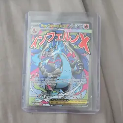 Pokemon Mega Charizard X EX 023 MEP: Mega Evolution Promo 360 HP English - Image 1