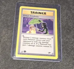 Pokemon TCG Erika's Kindness Gym Challenge 1st Edition 103/132 Rare Trainer - Image 1