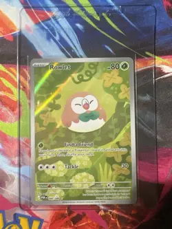 Pokemon - Rowlet 90/088 - Perfect Order - Illustration Rare - NM - Image 1