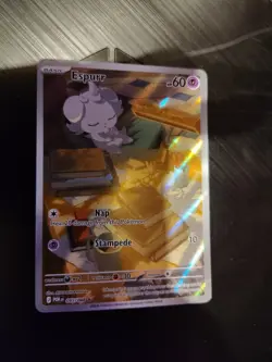 Pokemon TCG Espurr 95/88 Illustrated Rare Perfect Order NM - Image 1