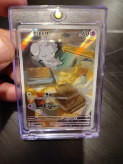 Pokemon TCG Espurr 95/88 Illustrated Rare Perfect Order NM - Image 3