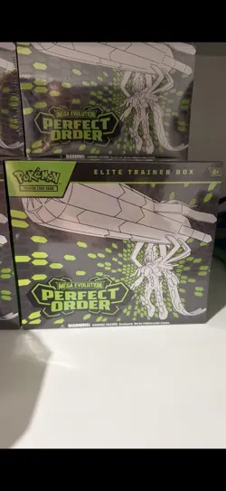 Pokemon Perfect Order ETB Elite Trainer Box Factory Sealed New SHIP Same Day! - Image 1