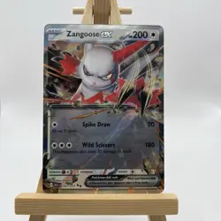 Zangoose EX 167/217 Double Rare | Pokemon TCG: Ascended Heroes NM - Image 1