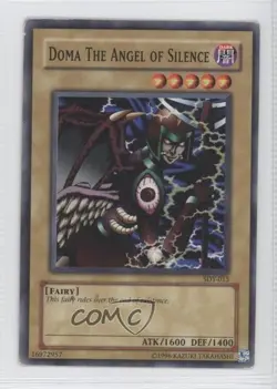 Doma The Angel of Silence Unlimited YuGiOh Starter Deck Yugi #SDY-015 2002 READ - Image 1
