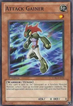 YUGIOH 3x Attack Gainer STBL-EN014 Playset Near-Mint NM x 3 - Image 1