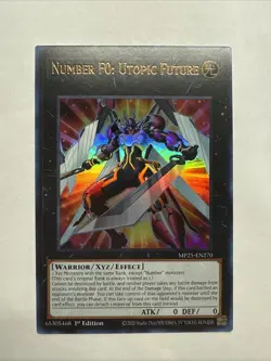 Number F0: Utopic Future MP25-EN270 Ultra Rare 1st ED NM (Ready To Ship!) Yugioh - Image 1