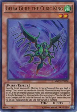 Geira Guile the Cubic King - MVP1-EN036 - Ultra Rare - Unlimited Edition - Heavi - Image 1