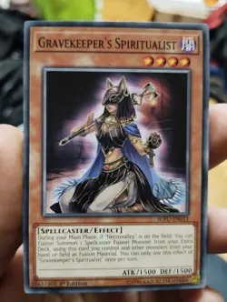 Yu Gi Oh - Gravekeeper's Spiritualist - SOFU-EN013 - Common - 1st Ed Near Mint - Image 1