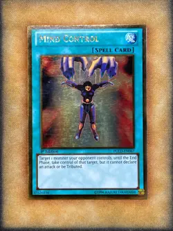 Yugioh Mind Control PGLD-EN067 Gold Rare 1st Ed NM - Image 1