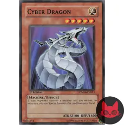 Yugioh Cyber Dragon SDMM-EN013 Common 1st Edition NM - Image 1