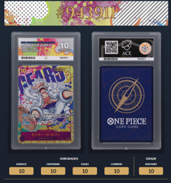 ACE 10 Monkey D. Luffy Gear 5 (Alt Art) OP05-119 SEC - ONE PIECE Japanese - Image 2