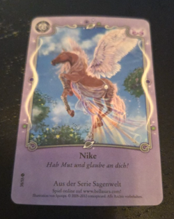 Bella Sara Nike 38/55 Best of Bella Sara German Card Single Common - Image 1