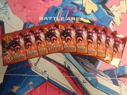 Char's Zaku II/Zeon Official Card Sleeves 04 (10 Sleeves) - Gundam TCG Card Game - Image 2