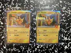 2 Pikachu 062/193 Reverse Holo Paldea Evolved Pokemon TCG Truck Or Trade Card - Image 1