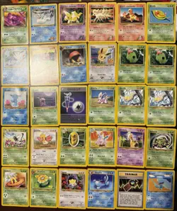 Pokemon TCG: Lot Of 372 Vintage Cards (C,U,Trainer,Items,non-holo Rares, Energy) - Image 1