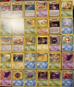 Pokemon TCG: Lot Of 372 Vintage Cards (C,U,Trainer,Items,non-holo Rares, Energy) - Image 2