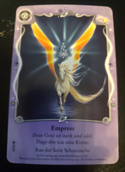 Bella Sara Empress 20/55 Best of Bella Sara German Card Single Common - Image 1