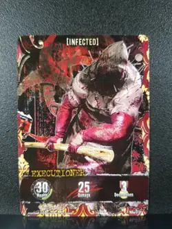 Resident Evil Deck Building Game Replacement Card Infected Executioner Boss VLP - Image 1