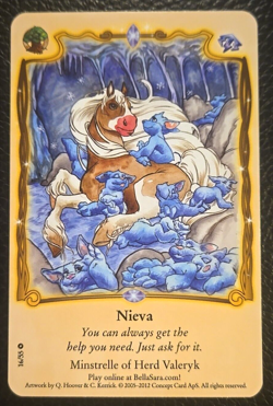 Bella Sara Nieva Card Single 16/55 Herds from North of North Common - Image 2