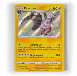 Pokemon - Dracozolt - SV045/SV122 - SWSH Shining Fates - Shiny Vault Card - Image 1