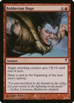 Balduvian Rage Coldsnap NM Red Uncommon MAGIC THE GATHERING MTG CARD ABUGames - Image 1