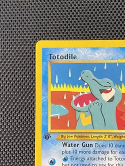 Pokemon Card - Totodile Neo Destiny 85/105 Common 1st Edition LP+ - Image 2