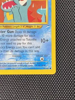 Pokemon Card - Totodile Neo Destiny 85/105 Common 1st Edition LP+ - Image 4