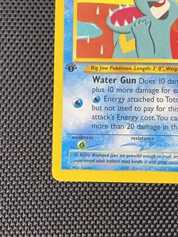Pokemon Card - Totodile Neo Destiny 85/105 Common 1st Edition LP+ - Image 5