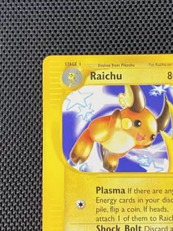 Pokemon TCG Raichu Expedition Base Set 61/165 Card, Regular Rare LP/NM - Image 2