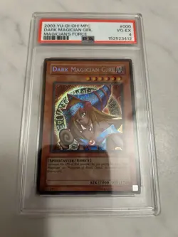 2003 Magician's Force 000 Dark Magician Girl Secret Rare Yu-Gi-Oh! Card PSA 4 - Image 3