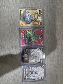 Dragon Ball Super Card Game by Bandai Trunks, Frieza, Goku Foil/Regular Lot - Image 1