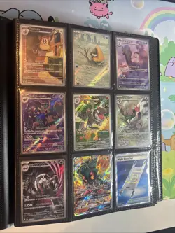 Pokemon Cards Hits Binder Mixed Languages Promo AR Stamped Ex Master Ball - Image 1