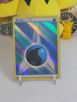 Pokemon TCG Water Energy 2013 Reverse Holo D8 LP Vintage Card Classic Pokemon - Image 1