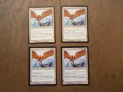 MTG 4 x Battle Screech uncommon card Judgment Magic The Gathering playset - Image 1