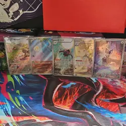 Pokemon TCG lot Illustration Rare IR 5 cards Near Mint - Image 1