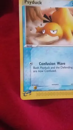 Pokemon Psyduck 73/100 Sandstorm 2003 Common English Regular Basic 50 HP Card - Image 1