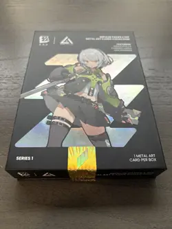 SILVER Zenless Zone Zero ANBY DEMARA Metal Art Card ZZZ Anime Impulse Series 1 - Image 3