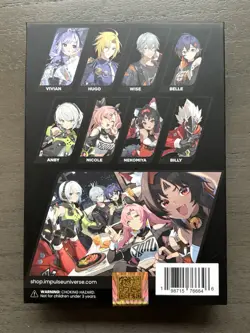 SILVER Zenless Zone Zero ANBY DEMARA Metal Art Card ZZZ Anime Impulse Series 1 - Image 5