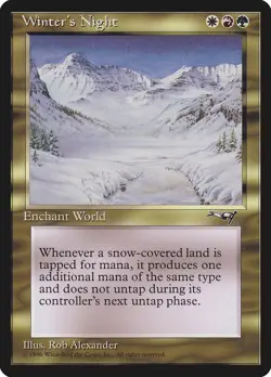 Winter's Night Alliances NM White Red Green Rare MAGIC GATHERING CARD ABUGames - Image 1