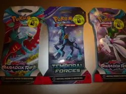 pokemon cards x 3 sets scarlet and violet brand new sealed - Image 1