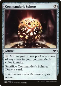 Commander's Sphere Commander 2017 NM Artifact Common MAGIC MTG CARD ABUGames - Image 1