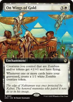 On Wings of Gold (Extended Art) - Commander: Aetherdrift - 21 - LP/NM - Image 1