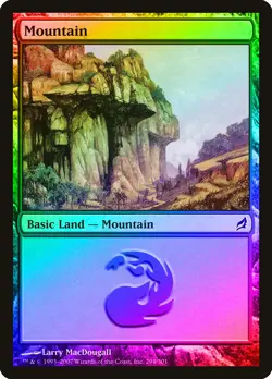 Mountain (294) FOIL Lorwyn PLD Basic Land MAGIC THE GATHERING CARD ABUGames - Image 1