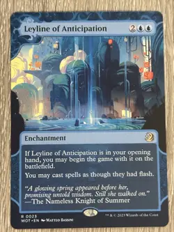 MTG - Leyline of Anticipation - Showcase Art M/NM - WOT 0023 - Magic - Image 1