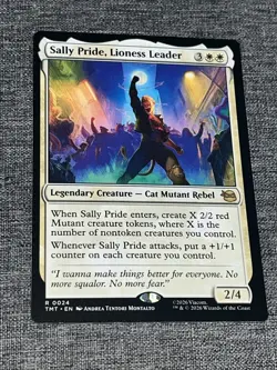 Sally Pride, Lioness Leader Teenage Mutant Ninja Turtles Regular MTG TMT R 0024 - Image 1