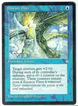 Essence Flare x4 Ice Age MtG LP to NM - Image 1