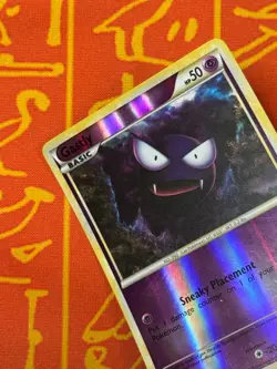 POKEMON TCG GASTLY 63/102 REVERSE HOLO COMMON EXCELLENT HGSS TRIUMPHANT - Image 5