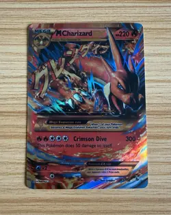 Pokemon MCharizard EX Ultra Rare Holo Card 220 HP English - Image 1